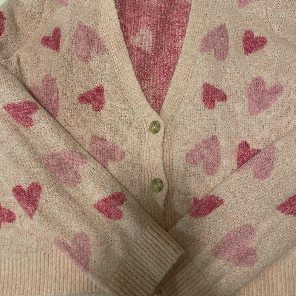 Cupcakes and Cashmere heart sweater